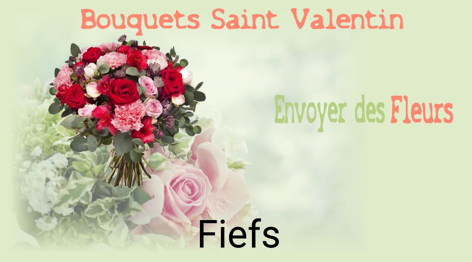 Roses de Saint-Valentin livrées à Fiefs